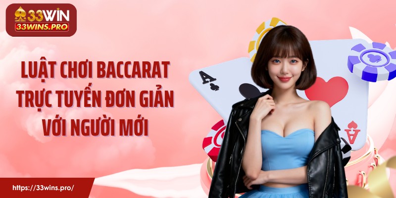 Luật chơi baccarat trực tuyến đơn giản với người mới