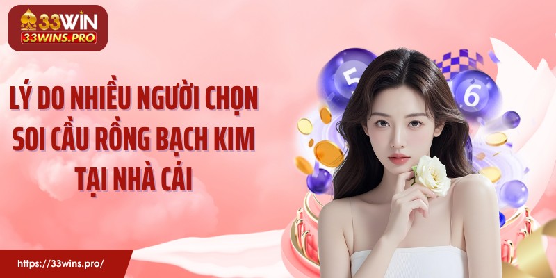 Lý do nhiều người chọn soi cầu rồng bạch kim tại nhà cái